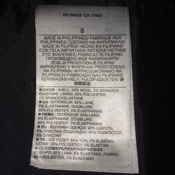 Banana Republic Black Pencil Skirt - Picture 4 of 4